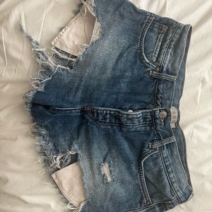 Free people Jean shorts